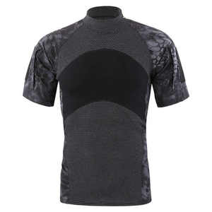 Camiseta de Moda Masculina Personalizable, Transpirable, Ecológica, de Cuello en V, Manga Corta, Ajustada, Sólida, 100% Algodón, Anti-UV, de Secado Rápido - Product Image 6