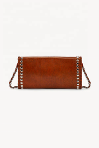 Diseño de pluma impresa a mano real que rodea una piedra turquesa en la solapa, con pasador de plata y detalle de tejido - Product Image 2