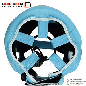 Casque de boxe réglable en cuir, vente en gros, casque de boxe, usine, haute qualité, protège-tête, équipement de boxe personnalisé - Product Image 6