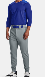 Logo personnalisé en gros sublimé blanc uniforme de baseball pantalon hommes pleine longueur entraînement pantalon de baseball - Product Image 5