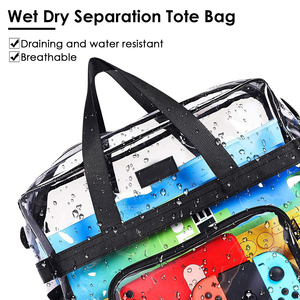 Bolso Transparente Aprobado para Estadios, Tipo Bandolera, con Capacidad de 11 Libras, Bolsa de Hombro Transparente con Cierre, Producto Promocional - Product Image 6