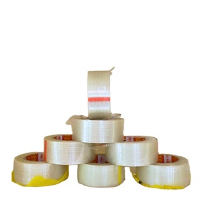 Étiquettes d'emballage BOPP, matériaux auxiliaires, taille personnalisable, ruban adhésif d'emballage haute durabilité, cartons, certifiés ROHS et MSDS, Vietnam - Product Image 1