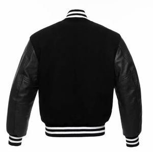 Nouvelle veste bomber varsity pour homme en laine et cuir de qualité supérieure, veste de haute qualité pour homme - Product Image 6