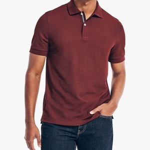 Logotipo personalizado Digital impreso Terry tela Formal de los hombres para la camiseta transpirable de manga corta de alta calidad - Product Image 5