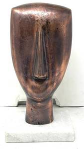 Escultura Moderna de Mano en Metal, Estatua de Bronce con Palma Abierta, Objeto Artístico Creativo con Base de Mármol, Decoración de Lujo para Hogar u Oficina - Product Image 3