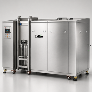 Broyeur de déchets alimentaires liquides à économie d'énergie pour les cuisines des écoles et des hôpitaux, traitement à haut volume, fonctionnement écologique en cuisine. - Product Image 1