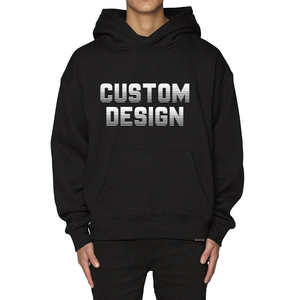 Luxury Quality <b>Men's</b> Custom Printed Oversized Pullover Hoodies 100% Cotton Heavy Weight Streetwear Style <b>Fleece</b> Hoodie - Product Image 1