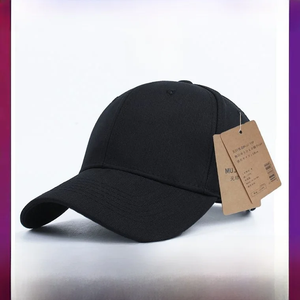 หมวกเบสบอลทรงแข็งแบบไม่มีโลโก้ สำหรับฤดูใบไม้ผลิและฤดูร้อน เหมาะสำหรับคนศีรษะใหญ่ สีพื้น สไตล์ผู้หญิง ทำจากผ้าฝ้าย - Product Image 5