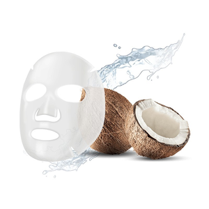 Masque premium à la noix de coco brute - Masque en feuille de biocellulose naturelle pour les soins de la peau - Product Image 2