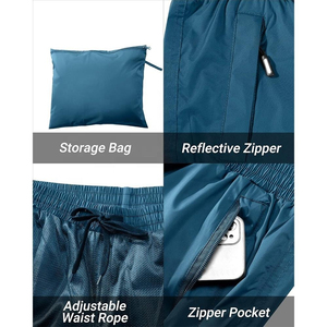 Traje Impermeable Ligero y Transpirable de Alta Visibilidad con Revestimiento de PU para Trabajadores de Almacén y Exteriores - Product Image 4