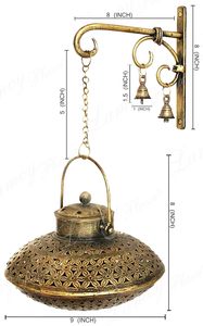 Quemador de Metal Pulido a Mano con Diseño Compacto, Ecológico y Hecho a Mano, Uso Religioso, Origen Indio, Textura Suave, Brillo Premium - Product Image 4