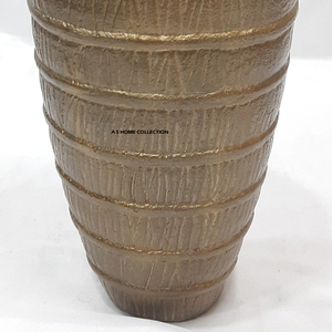 Florero de Aluminio Dorado de Diseño Antiguo, Decoración de Interiores, Plantas Artificiales para Jardín y Hogar, Superventas - Product Image 2