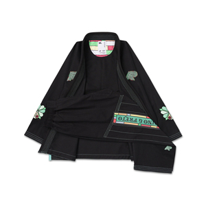 Kimono de Jiu-Jitsu Brésilien Noir Shoyorol Respirant, Durable, Séchage Rapide, Coupe Ample, Personnalisé, 100% Coton, Uniforme d'Arts Martiaux - Product Image 3