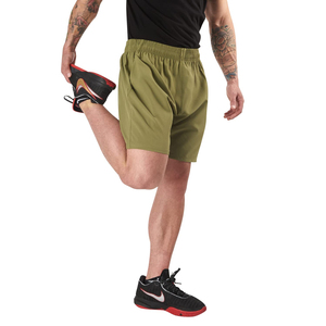 Shorts de jogging pour hommes grande taille, imprimé personnalisé, style urbain, confortables, avec taille élastique, séchage rapide, en tissu éponge 100% coton et maille - Product Image 2