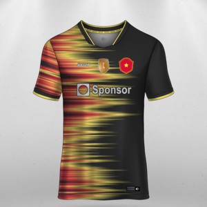 Camisetas de Fútbol Sublimadas al por Mayor, 100% Poliéster, Uniformes de Fútbol Personalizados para Hombre con Logotipo, Camisetas Económicas - Product Image 3