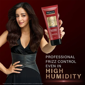 Acondicionador anti-frizz con keratina, proteína y aceite de argán, control de frizz por 72 horas, cabello suave y brillante, reparación de daños, 190 ml, nutritivo con argán - Product Image 4