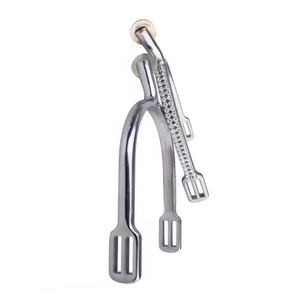 Éperons d'équitation durables pour cavaliers anglais et westernistes, design en acier inoxydable pour l'équitation quotidienne et la compétition, qualité supérieure - Product Image 4