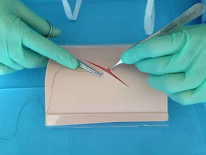 Kit de pratique de suture de qualité supérieure avec coussinet en silicone, instruments de formation chirurgicale, kit de formation pour étudiants en médecine, kit de pratique réutilisable - Product Image 6