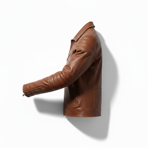 Custom Design Breathable Men Winter Jacket <b>High</b> Quality <b>Top</b> Selling Men <b>Leather</b> Jacket For Online Sale - Product Image 5