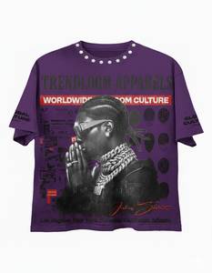 T-shirt unisexe 100% coton, logo personnalisé, streetwear, grande taille, coupe classique, écologique, fabriqué aux États-Unis - Product Image 1