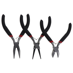 Jewelry Nose Plier Durable Stainless Steel Jewelry <b>Craft</b> Tool Precision Nose Pliers for Beading <b>Wire</b> Shaping and Repair Work - Product Image 3