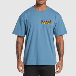 Camiseta Extra Grande para Hombre, Diseño Personalizado, Alta Calidad, 100% Algodón, Corte Holgado, Talla Personalizada, Informal - Product Image 6