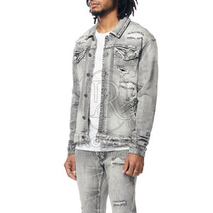 Servicios OEM, Chaqueta de Invierno de Mezclilla para Hombre, Diseño Personalizado de Alta Calidad, Chaqueta de Mezclilla con Diseño Nuevo - Product Image 4