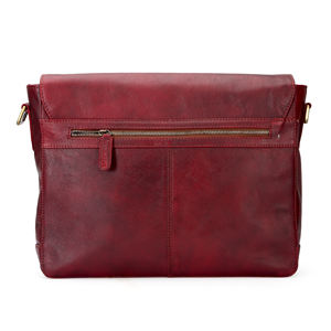Hot Selling High Quality Genuine <b>Leather</b> <b>Messenger</b> <b>Bag</b> Unisex Travel Shoulder Crossbody <b>Bag</b> Men Women Laptop Handbag Waterproof - Product Image 5
