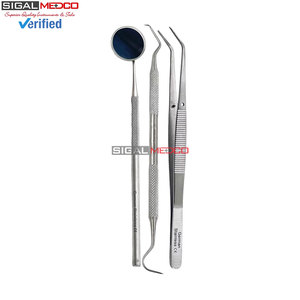 Juego de 6 Pinzas de Extracción Dental de Alta Resistencia, Set Quirúrgico Dental Básico, Pinzas Apicales Profesionales de Acero Inoxidable - Product Image 4