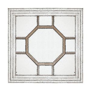 Specchio da Parete Quadrato Stile Antico 48x48 Pollici, Cornice Decorativa a Specchio per Soggiorno, Ingresso, Tavolo Console, Decorazione Murale Unica - Product Image 5