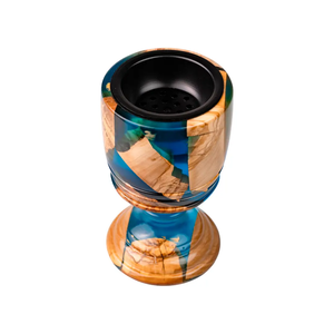 Brûleur d'encens effet marbre, diffuseur aromatique avec motif grain de bois, utilisation toute saison - Product Image 6