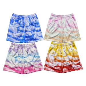 High Quality Wholesale Heavyweight Polyester Mesh Sublimation Shorts Double <b>Layer</b> Gym Basketball Custom Sublimated Mesh Shorts - Product Image 5