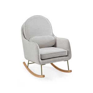 Silla Mecedora de Madera de Teca Resistente, Duradera, para Todo Tipo de Clima, Fabricante de Muebles para Proyectos de Villas y Resorts - Product Image 1