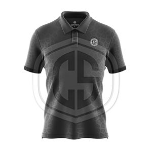 Camiseta de Rugby de Manga Corta para Hombre, 100% Algodón Elástico, Estampado Sublimado Completo, Personalizada - Product Image 6