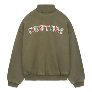 Sudaderas con Cuello Alto Bordadas con Estampado Temático Navideño Personalizado, Sudaderas de Lujo Discreto para Hombre y Mujer - Product Image 4