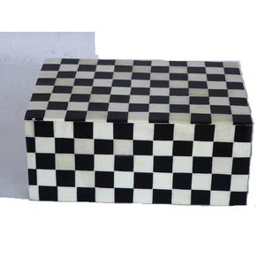 Caja de madera con mosaico de madreperla, organizador de joyero con incrustaciones de madreperla para mujeres y niñas, cajas de madreperla - Product Image 4