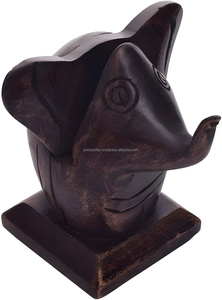 Expositor de Gafas Moderno y Ecológico de Madera Maciza con 2 Ranuras para Uso Diario, Exhibición de Gafas Portátil de la India - Product Image 2