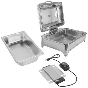Scaldavivande Elettrico 24 Ore (9L/9.5QT) con Controllo Automatico della Temperatura e Coperchio in Vetro - 400W 110V - Product Image 3