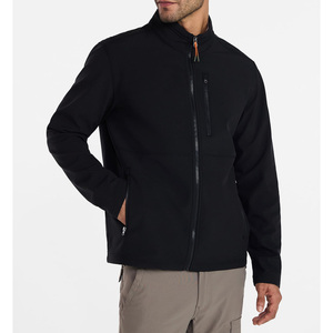 Veste d'hiver technique pour homme en toile extensible 4 directions, respirante, avec fermeture éclair, active, sportive, performante, coupe-vent - Product Image 3