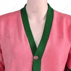 Wholesale AKA Embroidery Knit <b>Cardigan</b> <b>Sweaters</b> For Sorority fraternity College Varsity <b>Sweaters</b> For Unisex Greek <b>Sweater</b> - Product Image 2
