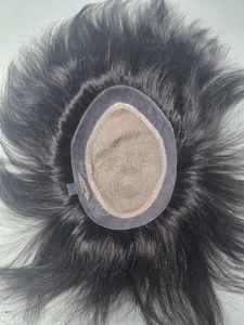 Perruque en cheveux humains indiens Remy naturels Taz Miraje, ondulations naturelles, ondulations aquatiques, prothèse capillaire, patchs Taz Hair BD - Product Image 6