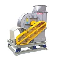 VENTILATEUR CENTRIFUGE MOYENNE PRESSION RÉSISTANCE À LA CHALEUR CFC.BLP125 POUR SYSTÈME DE TRAITEMENT DE L'ENVIRONNEMENT DE CHAUDIÈRE À BOIS