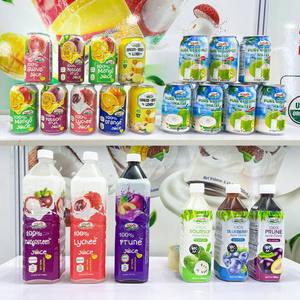 Jus d'Aloe Vera 100% avec Jus de Fruits 330ml Jus d'Aloe en Conserve Exportateur Nawon Vietnam Fabricant de Boissons OEM ODM HALAL - Product Image 4