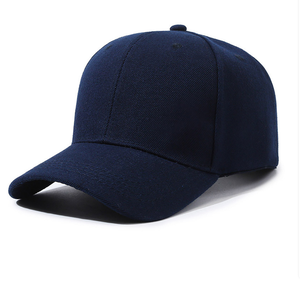 หมวกแก๊ปปักลาย 6 แผง แบบขายส่ง ปรับแต่งได้ ปีกโค้ง สีดำ หมวกแก๊ปดีไซน์เนอร์ หมวกทรงสปอร์ต หมวกแก๊ปสำหรับคุณพ่อ สำหรับผู้ชายและผู้หญิง - Product Image 3