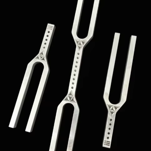 Diapasón Gigante de Movimiento Armónico con Llave DnA (256 Hz y 487 Hz) para Sanación y Meditación - Product Image 1