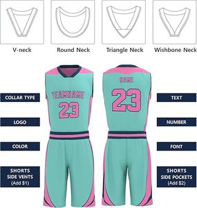 Customized Unisex Basketball Suit Set Fast Drying & Breathable Anti-Bacterial 100% Polyester Uniform for Plus Size Players - Product Image 3