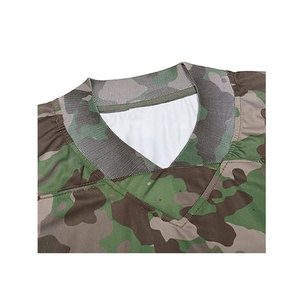 Últimos Modelos de Camisetas de Fútbol Americano Personalizadas Unisex Talla Grande 100% Poliéster Transpirable de Manga Corta con Logotipo Personalizado - Product Image 3