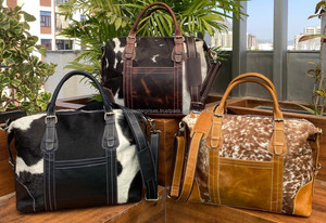 New Arrival Wholesale High Quality Vintage Genuine Leather Weekender Bags Cowhide Duffle Bag for Men's Custom Luxury Travel Bags - Product Image 5