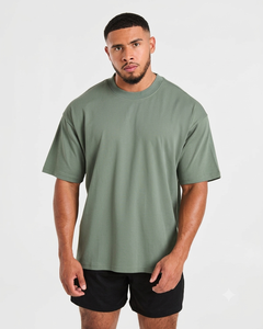 T-shirt décontracté pour homme à coupe classique, manches courtes, col rond, 100 % coton jersey, imprimé numérique, motif lettres au dos, doux - Product Image 2