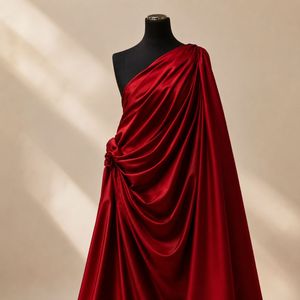 Plain Fabric for Garments Solid Color Textile <b>Material</b> for Embroidery Printing <b>Dyeing</b> Wholesale Bulk Supply Export Quality Cloth - Product Image 1